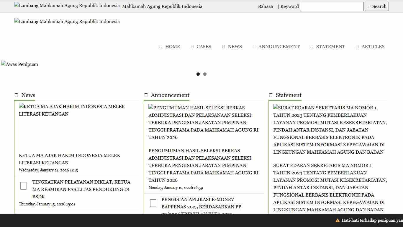 Mahkamah Agung Republik Indonesia